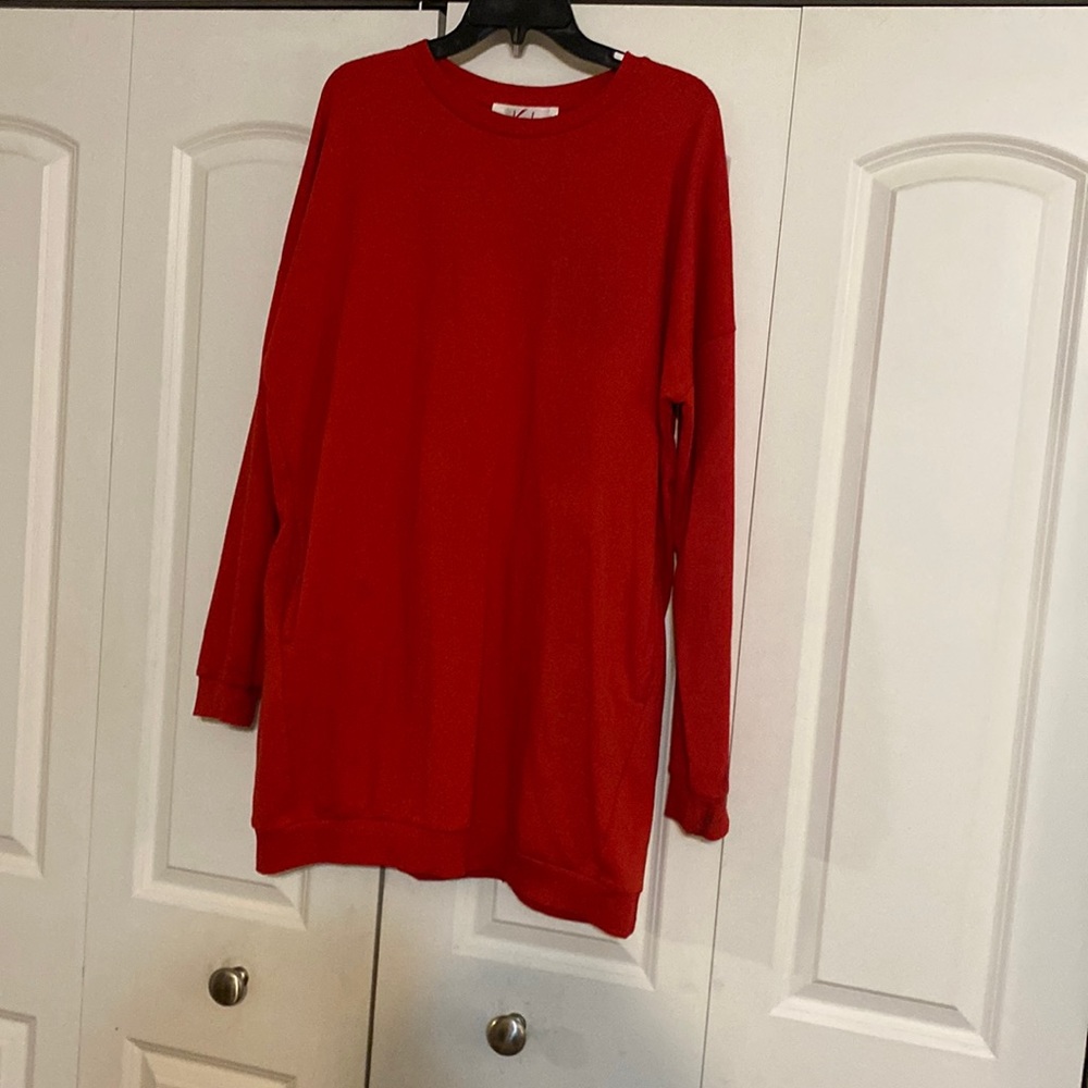 Brad sweatshirt dress with pockets
